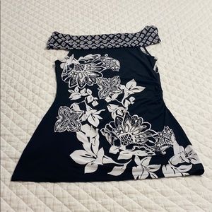 Off the shoulder tunic